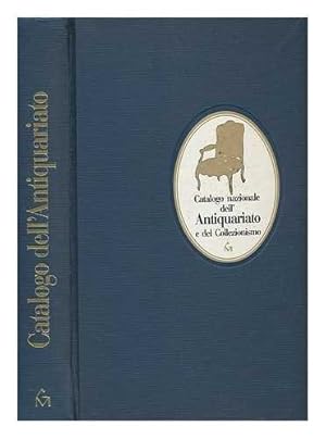 Seller image for Catalogo nazionale dell'antiquariato e del collezionismo for sale by MULTI BOOK