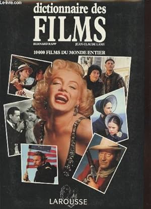 Bild des Verkufers fr Dictionnaire des films : 10 000 films du monde entier zum Verkauf von Le-Livre