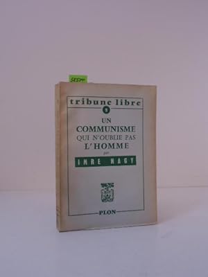 Immagine del venditore per Un communisme qui n`oublie pas l`homme. venduto da Kunstantiquariat Rolf Brehmer