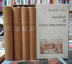 Aneddoti di Varia Letteratura. Vol I°, II°, III° e IV°.