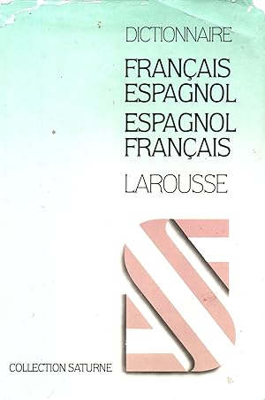 Seller image for Dictionnaire Francais-Espagnol.Espagnol-Francais for sale by JP Livres