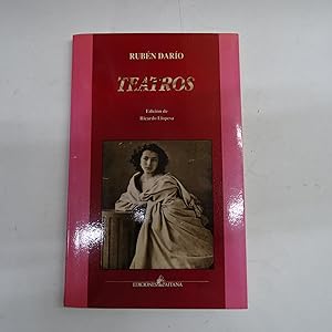 Bild des Verkufers fr TEATROS. Prosas desconocidas sobre Sarah Bernhardt. zum Verkauf von Librera J. Cintas