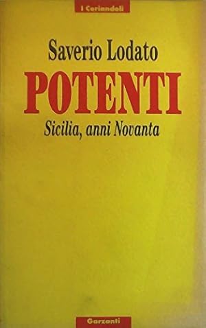 Bild des Verkufers fr Potenti. Sicilia, anni Novanta zum Verkauf von MULTI BOOK