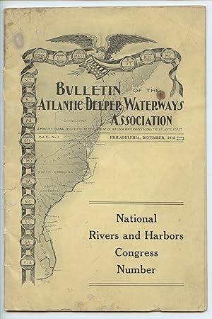 Image du vendeur pour Bulletin of the Atlantic Deeper Waterways Association: National Rivers and Harbors Congress Number mis en vente par Attic Books (ABAC, ILAB)