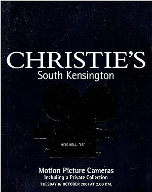 Motion Picture Cameras Including a Private Collection (Christie's, South Kensington, London, Octo...