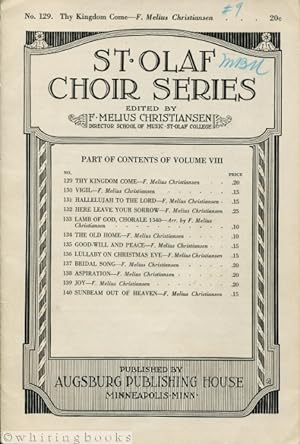 Seller image for St. Olaf Choir Series, No. 129 - Thy Kingdom Come for sale by Whiting Books