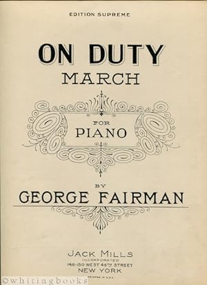 On Duty: March for Piano