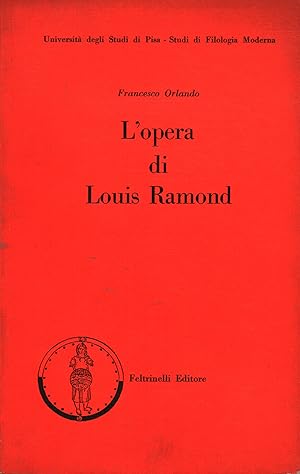Image du vendeur pour L'opera di Louis Ramond mis en vente par Di Mano in Mano Soc. Coop