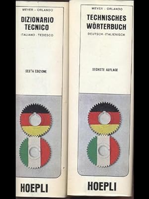 Immagine del venditore per Dizionario tecnico italiano - tedesco tedesco- italiano venduto da MULTI BOOK