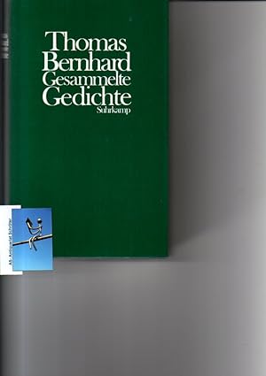 Bild des Verkufers fr Gesammelte Gedichte. Herausgegeben von Volker Bohn. zum Verkauf von Antiquariat Schrter -Uta-Janine Strmer