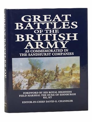 Seller image for Great Battles of the British Army as Commemorated in the Sandhurst Companies for sale by Yesterday's Muse, ABAA, ILAB, IOBA