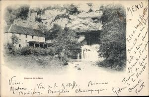 Ansichtskarte / Postkarte Nans sous Sainte Anne Doubs, Source du Lison