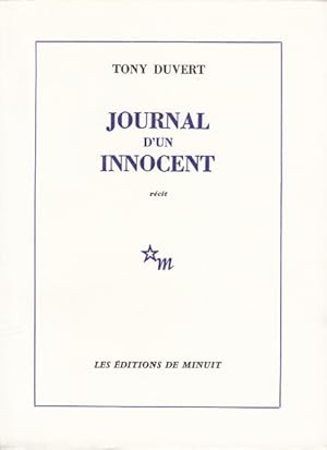 Imagen del vendedor de Journal d'un innocent. a la venta por Librairie Vignes Online