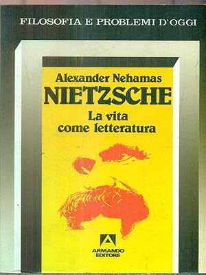 Bild des Verkufers fr Nietzsche. La vita come letteratura zum Verkauf von Librodifaccia