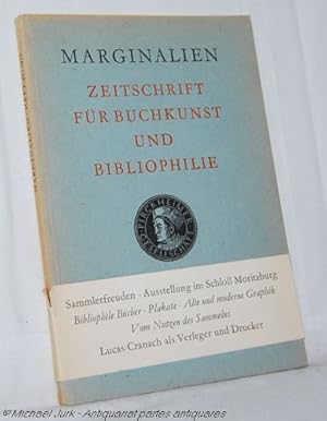 MARGINALIEN - Zeitschrift für Buchkunst und Bibliophilie. Herausgegeben von der Pirckheimer-Gesel...