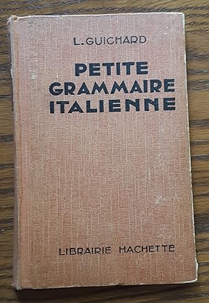 Seller image for Petite Grammaire Italienne for sale by Grandma Betty's Books