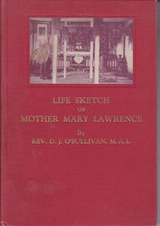 Imagen del vendedor de Life sketch of Mother Mary Lawrence, F.M.M a la venta por Never Too Many Books