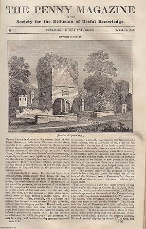 Bild des Verkufers fr Upnor Castle (Kent); The Mammee-Tree (native of West Indies); The Fugger Family (bankers); The Cemetery of Pere La Chaise (Paris), etc. Issue No. 146, July 12th, 1834. A complete original weekly issue of the Penny Magazine, 1834. zum Verkauf von Cosmo Books