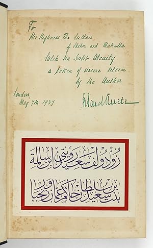 Said bin Sultan (1791-1856). Ruler of Oman and Zanzibar. His Place in the History of Arabia and E...