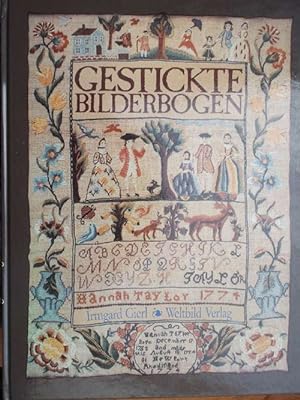 Gestickte Bilderbogen. Alte Mustertücher aus Museen und Privatbesitz, Weltbild Großband