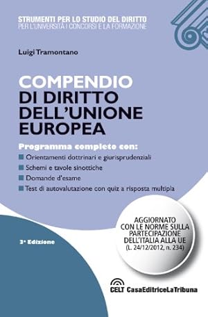 Seller image for Compendio di diritto dell'Unione Europea for sale by MULTI BOOK