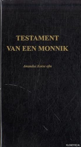 Seller image for Testament van een monnik for sale by Klondyke