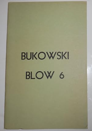 Imagen del vendedor de Blow 6 a la venta por Derringer Books, Member ABAA