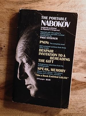 Image du vendeur pour THE PORTABLE NABOKOV (Originally Published as NABOKOV'S CONGERIES) mis en vente par 100POCKETS