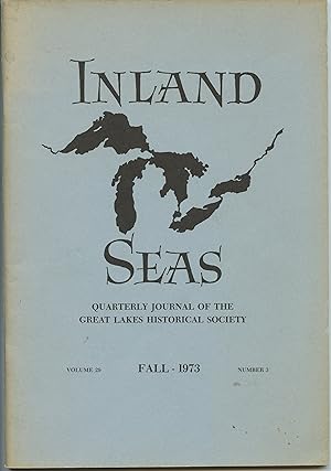 Bild des Verkufers fr Inland Seas: Quarterly Journal of the Great Lakes Historical Society, Fall 1973 zum Verkauf von Attic Books (ABAC, ILAB)