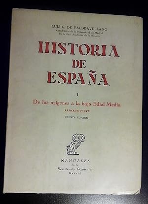 Immagine del venditore per Historia de Espaa. De los orgenes a la baja Edad Media (2 vol.) venduto da Llibres Bombeta