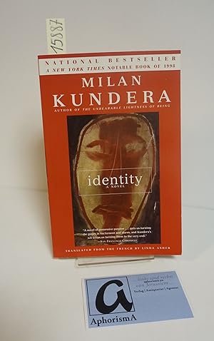 Seller image for Identity. A Novel. for sale by AphorismA gGmbH