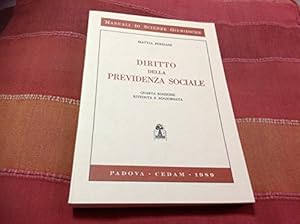 Immagine del venditore per Diritto della previdenza sociale venduto da MULTI BOOK