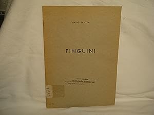 Bild des Verkufers fr Pinguini zum Verkauf von curtis paul books, inc.