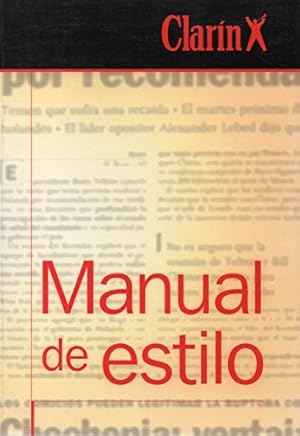 Seller image for MANUEL DE ESTILO for sale by MULTI BOOK