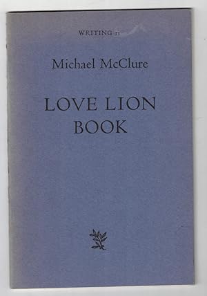 Imagen del vendedor de Love Lion Book a la venta por Ken Sanders Rare Books, ABAA