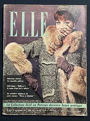 ELLE-N°663-8 SEPTEMBRE 1958-CHANEL