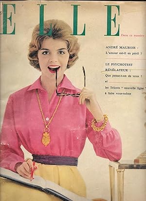 Magazine ELLE n°629 - 13 janvier 1958