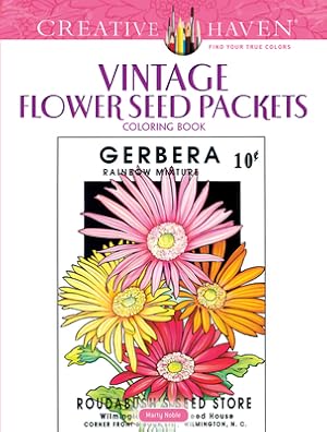 Seller image for Creative Haven Vintage Flower Seed Packets Coloring Book (Paperback or Softback) for sale by BargainBookStores