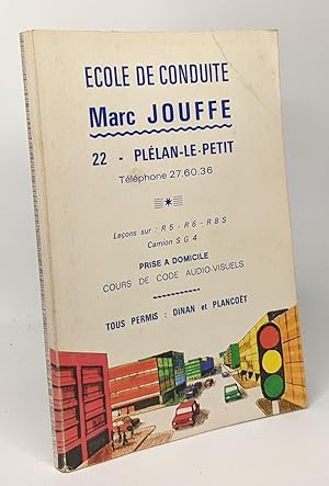 École de conduite Marc Jouffe 22 Plélan le Petit - Tous permis: Dinan et Plancoët - prise à domic...