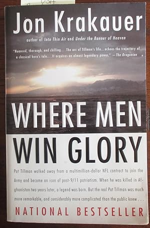 Imagen del vendedor de Where Men Win Glory: The Odyssey of Pat Tillman a la venta por Reading Habit