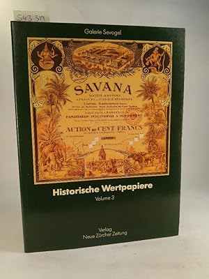 Seller image for Historische Wertpapiere for sale by ANTIQUARIAT Franke BRUDDENBOOKS