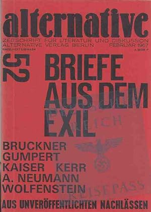 Nr. 52 / 1967. alternative. Zeitschrift für Literatur und Diskussion.