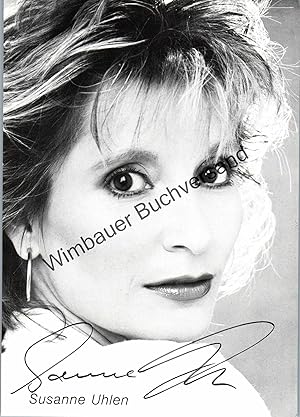 Bild des Verkufers fr Original Autogramm Susanne Uhlen /// Autogramm Autograph signiert signed signee zum Verkauf von Antiquariat im Kaiserviertel | Wimbauer Buchversand