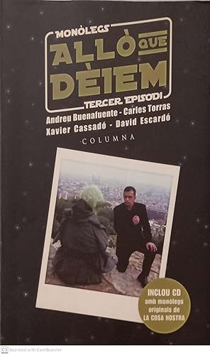 Imagen del vendedor de All que diem. Tercer episodi a la venta por Llibres Capra