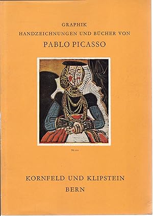 Seller image for Graphik von Pablo Picasso. Sammlung J. C. D. und V. B. Auktion in Bern. for sale by Graphem. Kunst- und Buchantiquariat