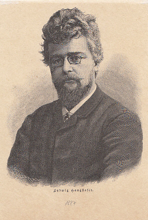 Seller image for Portrt. Brustbild. Holzstich (anonym), 15 x 9,5 cm, 1887. for sale by Antiquariat Michael Eschmann
