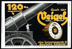 Antique Print-ADVERTISING-VEIGEL-SPEEDOMETER-GOLDSTEIN-CRANE-WINCH-GERMANY-1917