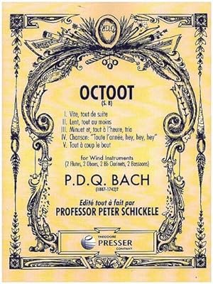 Seller image for Octoot (S. 8)for 2 flutes, 2 oboes, 2 clarinets and 2 bassoons : score and parts for sale by AHA-BUCH GmbH