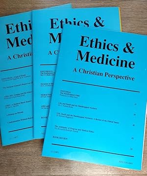 Seller image for Ethics & Medicine: A Christian Perspective: Issue 3.1-3.3 (complete Set of 3 Issues for 1987) for sale by Peter & Rachel Reynolds