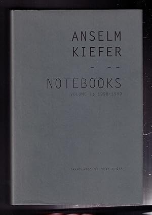 Image du vendeur pour Notebooks, Volume 1: 1998-1999 -- The German List mis en vente par CARDINAL BOOKS  ~~  ABAC/ILAB